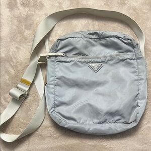 Prada Gray Crossbody Bag